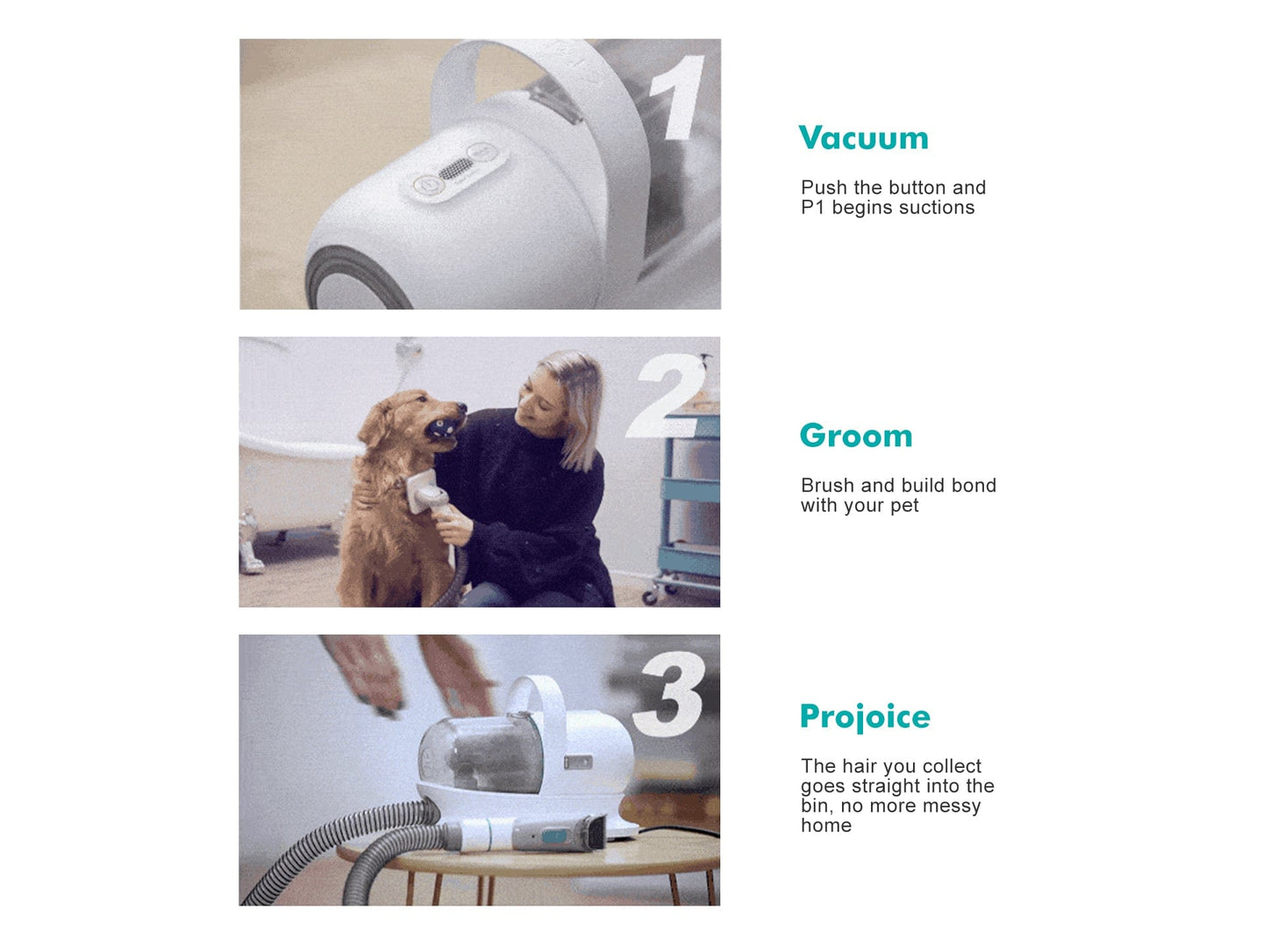 Elevate Pet Grooming and Cleaning with Neabot P1 Pro: Your All-in-One Solution for Pet Care