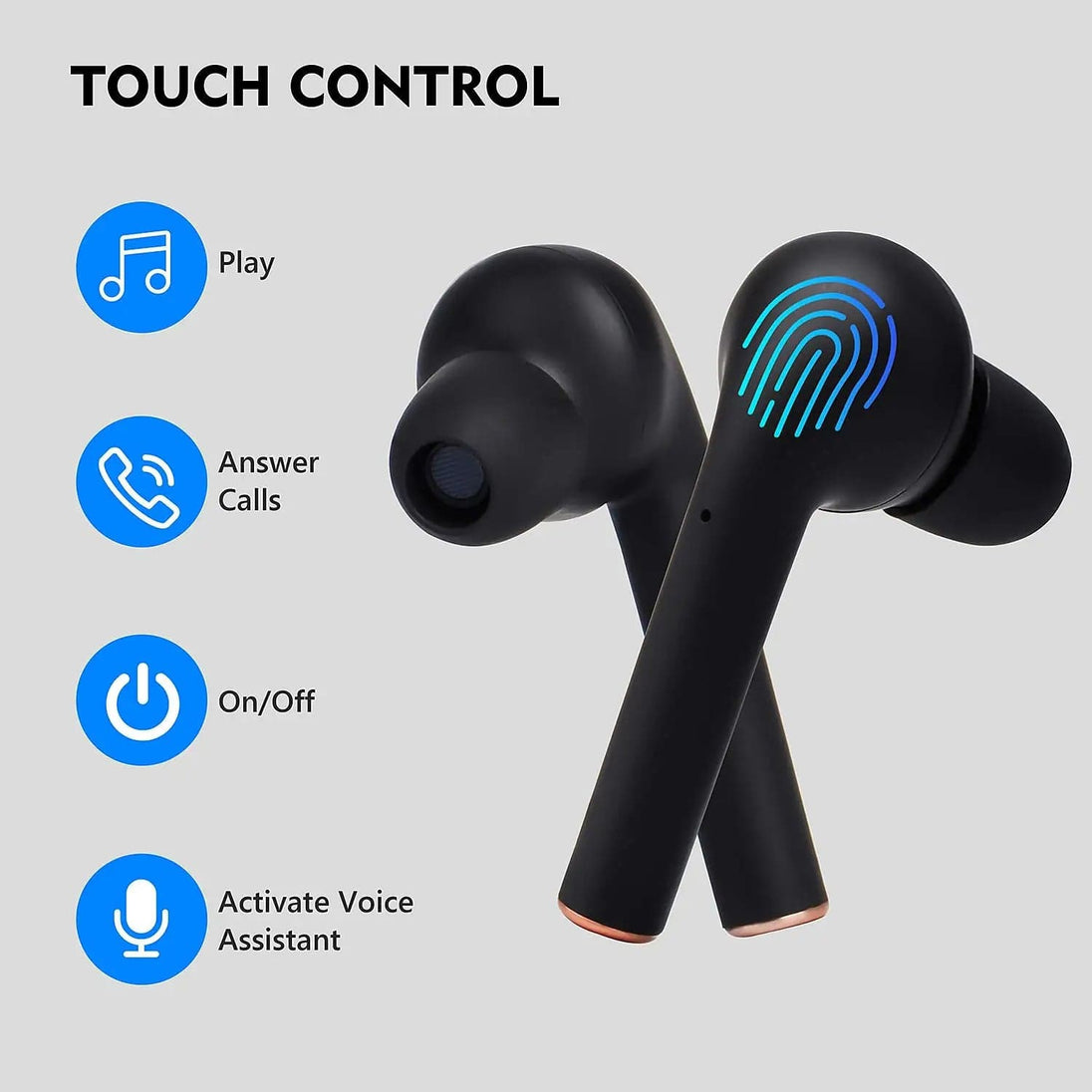 Hot Selling Electronics Fast pairing TWS 5.0 True Wireless Earbuds Earphone & Headphone with power display