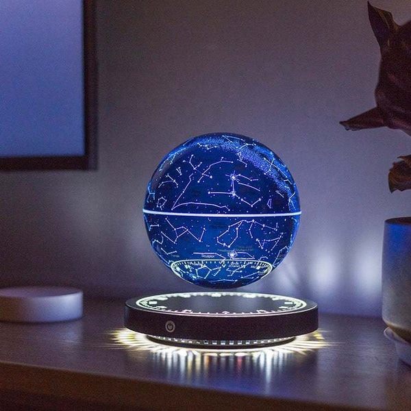 Experience the Magic: RGB LED Night Sunset Light - Levitating Starry Table Lamp