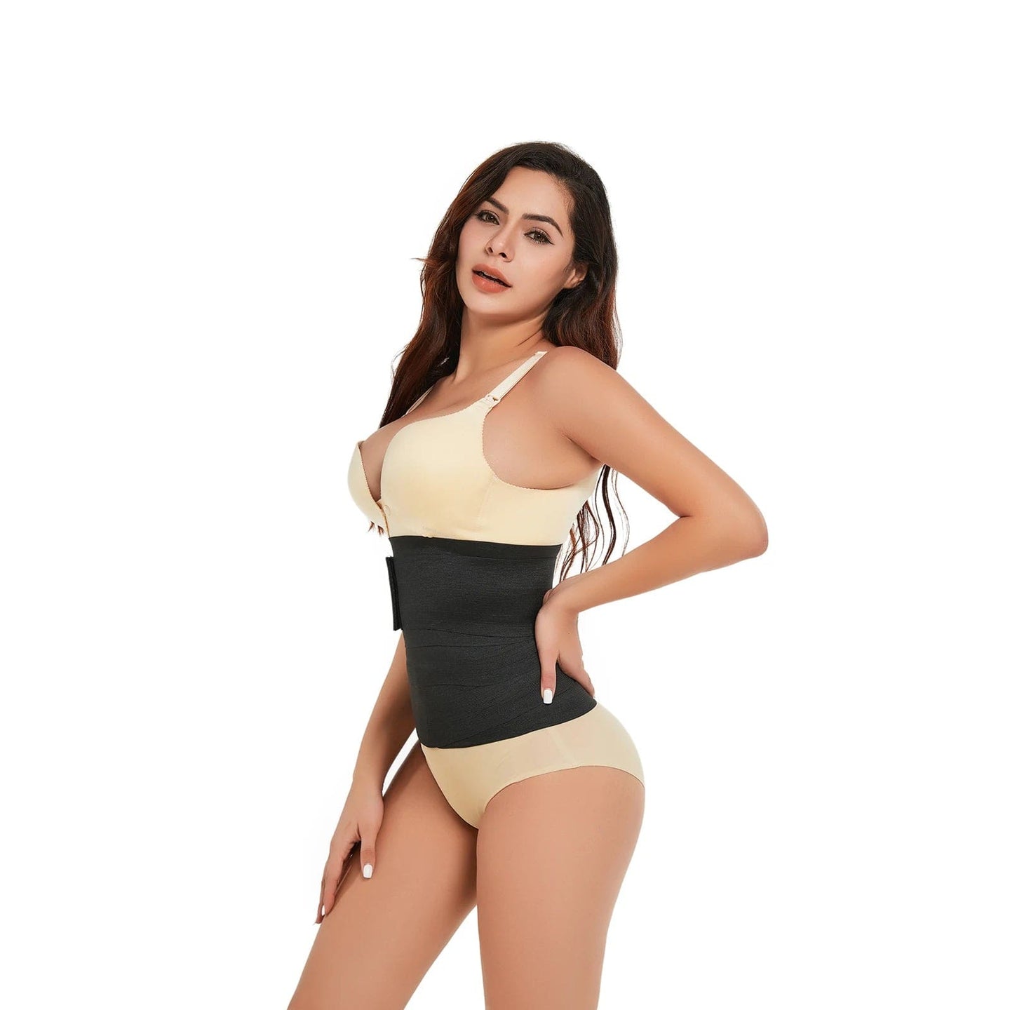 Women’s Stomach Sweat Waist Trainer - 400cm Wrap, Slimming Compression