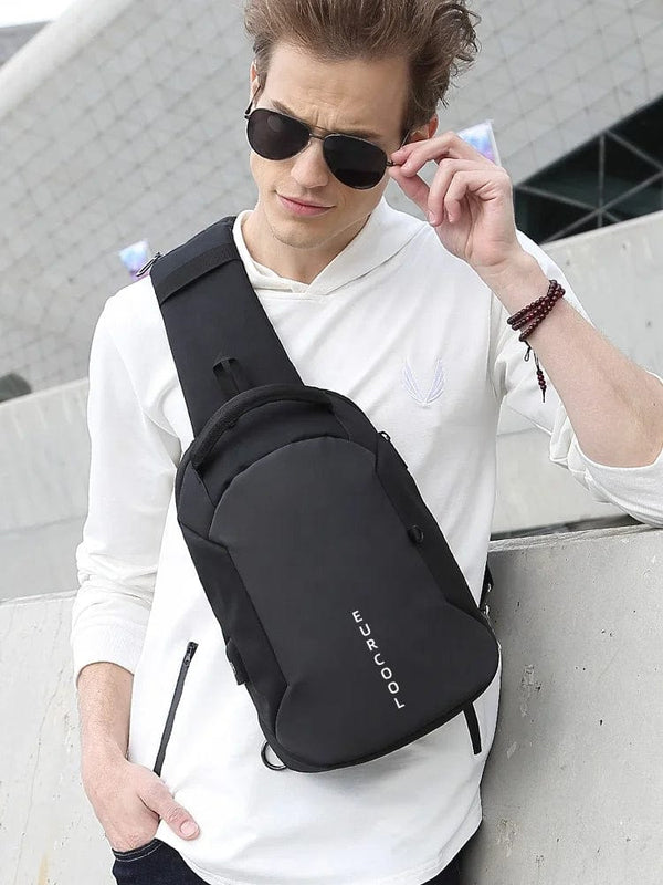 Sleek and Waterproof: Elevate Your Look with Our Sling Bag for Men