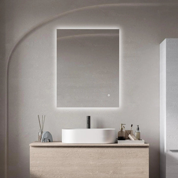 Smart Sophistication: LED Backlit Illuminated Bathroom Mirror for a Modern Bath Space