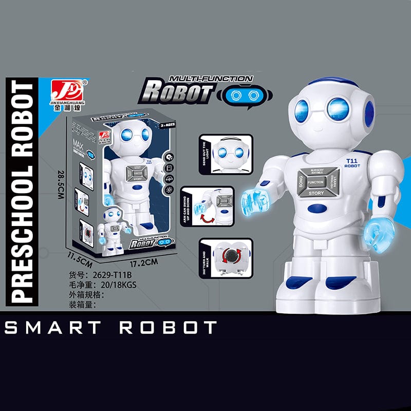 Learning and Fun with Smart Robot Toys for Kids – Intelligent Music, Lights, and More!