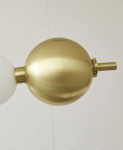 Chandelier glass ball pendant ceiling chandeliers sitting room light led lights for living room lamp