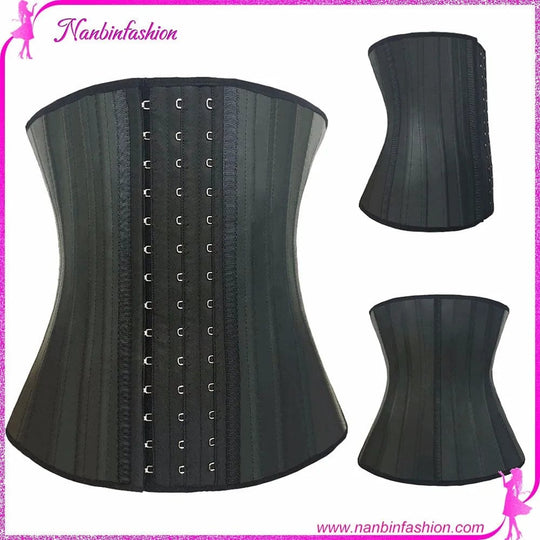 Sculpted Elegance: Underbust Shaper Waist Girdle with 25 Steel Bones for Ultimate Curves