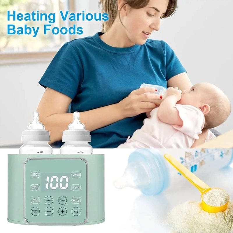 Digital Rechargeable Baby Bottle Warmer Milk: USB Portable Travel Bottle