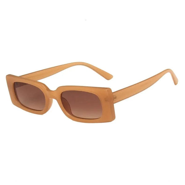 Classic Retro Trend: DL Glasses - Vintage Small Rectangle Sunglasses for Stylish Ladies