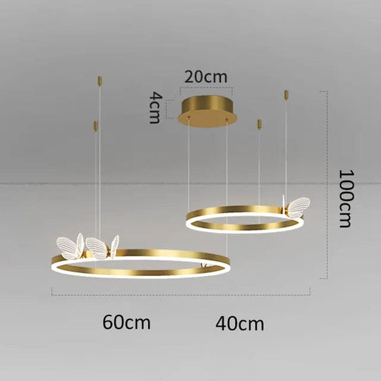 Elegant Illumination: Acrylic and Gold Modern LED Chandelier - Decorative Ceiling Pendant Lights for a Stylish Home