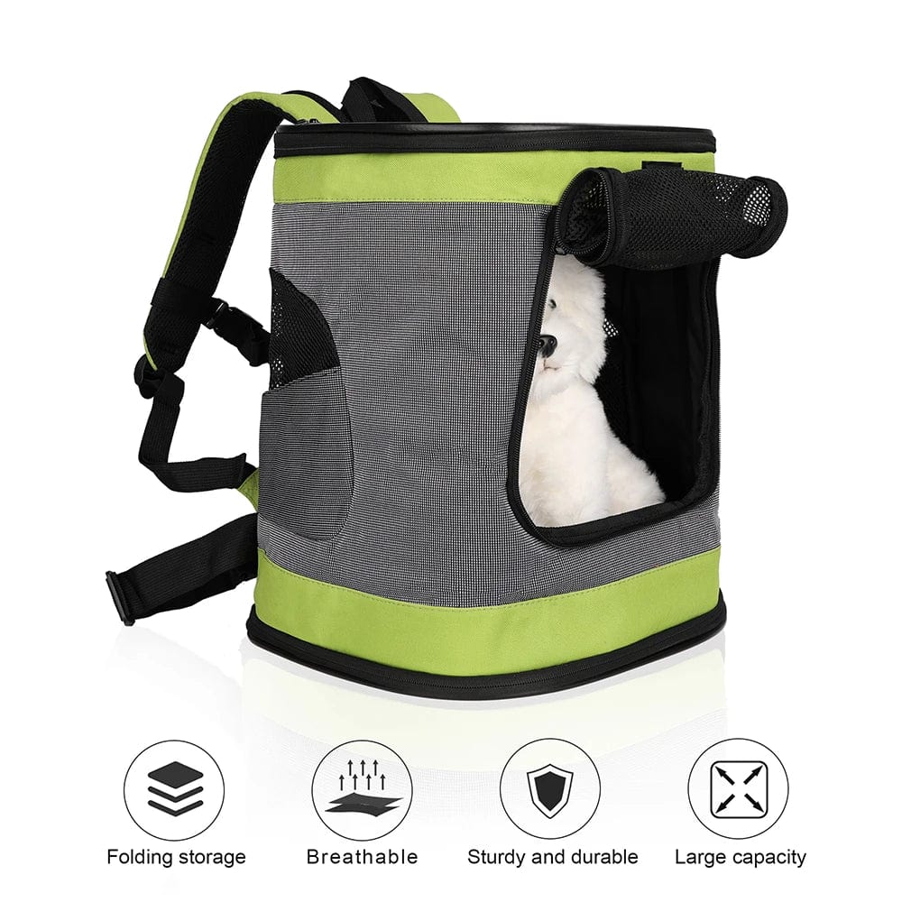 Pet Carrier Backpack for Traveling, Hiking, and Camping