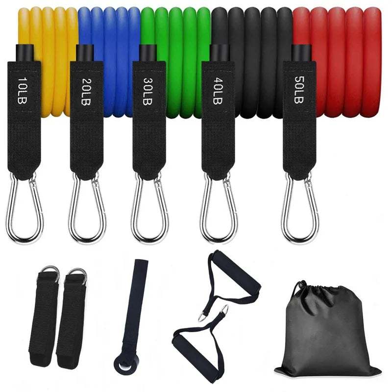 Bring the Gym Home: 11 Pcs Set RTS 100LB Home Training Gym for Total Body Fitness