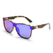 Men and Women's Fashion Eyewear: Vintage Big Frame Sun Glasses with One-Piece Lens for Driving