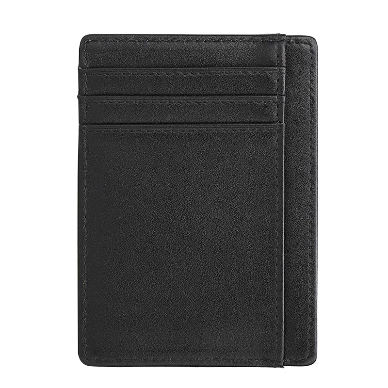 Modern Minimalism: RFID Front Pocket Wallet - Genuine Leather for the Modern Man