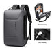 Laptop USB Charging Men's Waterproof Backpack - Your College Essential
