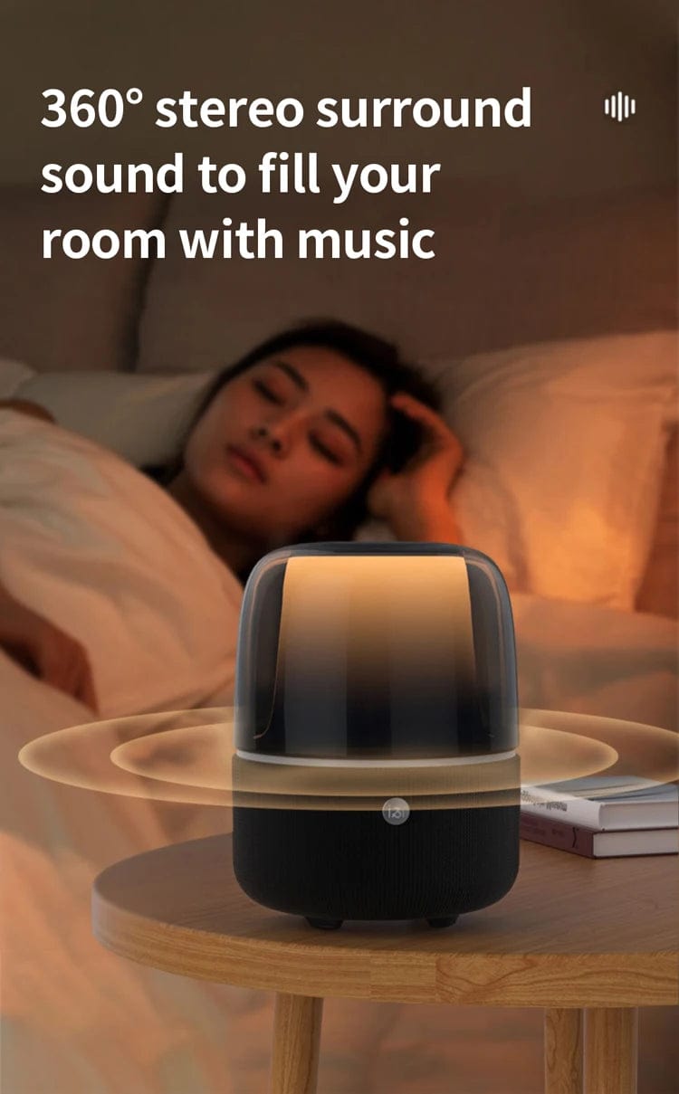 Professional 3D Stereo Surround Sound, Subwoofer, RGB, Long Battery Life - Mini Home Speaker