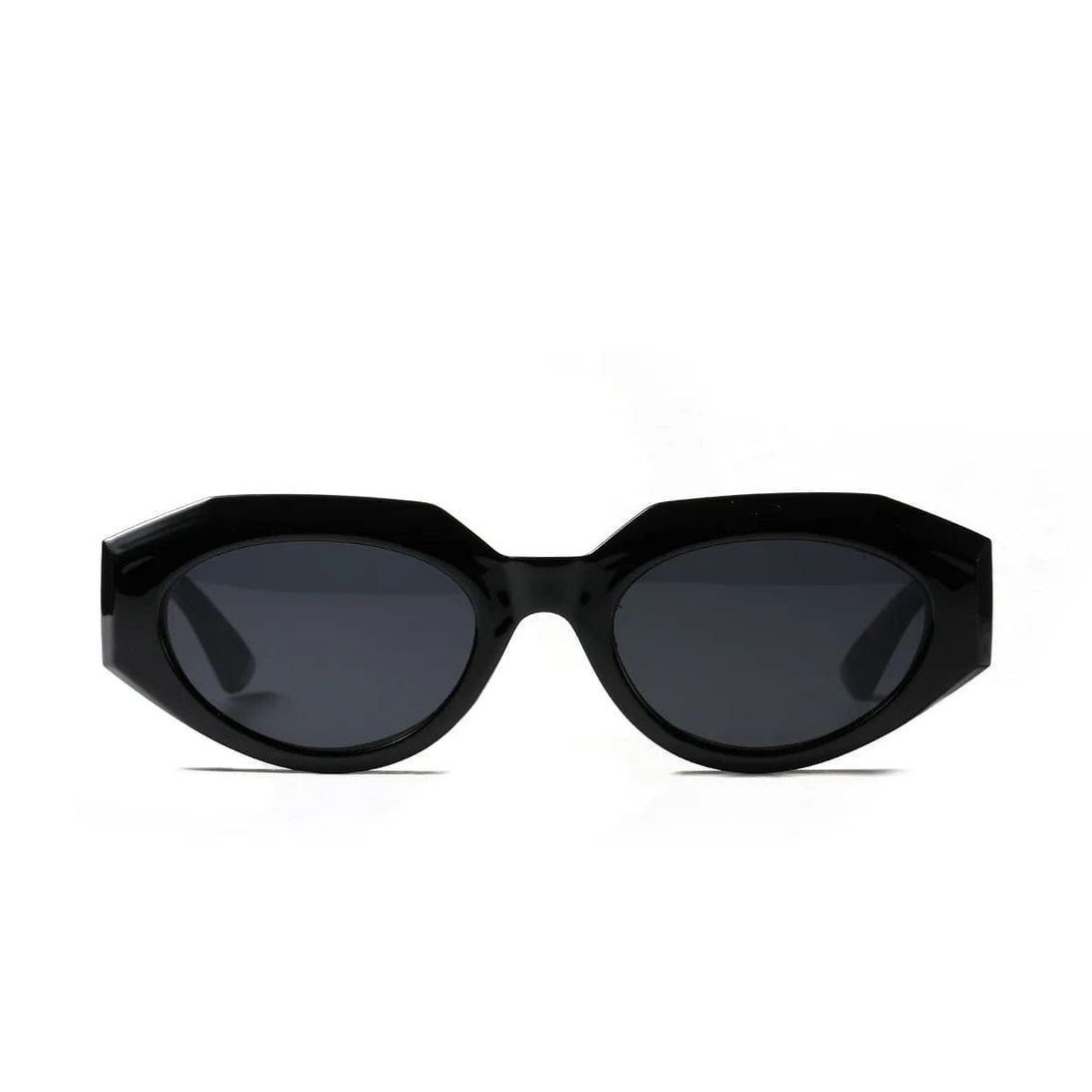 Candy Color Square Sunglasses: Small Triangle Frames with Fashion Leopard Print - Stylish Eye Cat Sun Shades for Ladies
