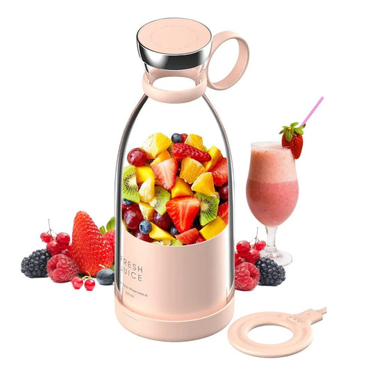Powerful Personal Blending: Portable Blender with 4 Blades for Shakes and Smoothies