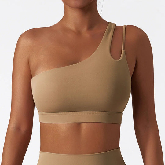 High-Quality One Shoulder Sports Bra: Perfect for Women Who Demand the Best in Support and Style