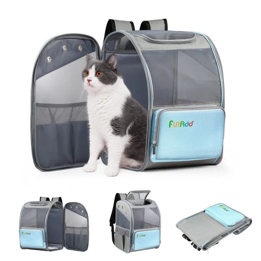 Outdoor Pet Carry Bag for Cats - Stylish and Breathable