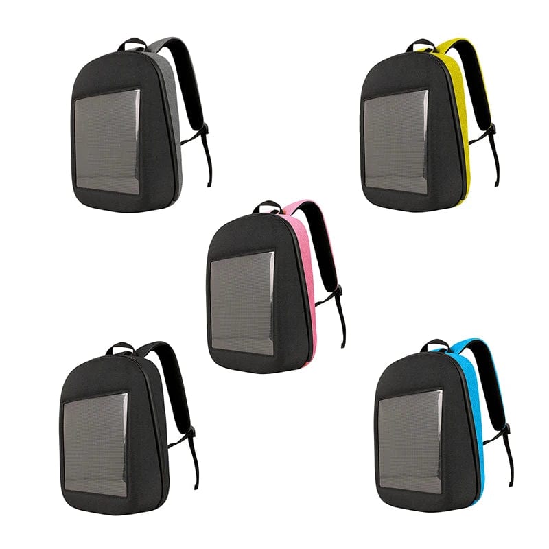 Dynamic Style at Your Fingertips: CRELANDER APP Control Bluetooth Smart LED Backpack