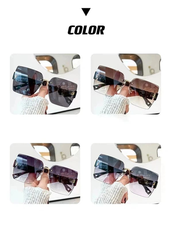 Trendy Luxury Sunglasses for Women - Square Style from a Renowned Brand