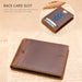 Streamlined Sophistication: Slim Bifold Men's Wallet by Marrant with Money Clip and Card Holder