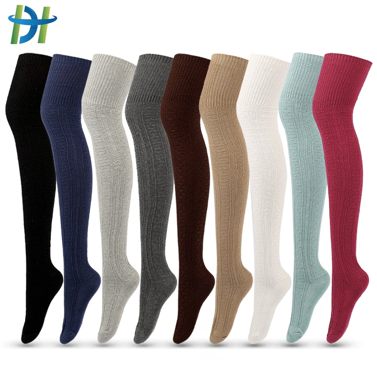 Sassy and Stylish: Fashion Meets Comfort with Our Women's Over-The-Knee Socks