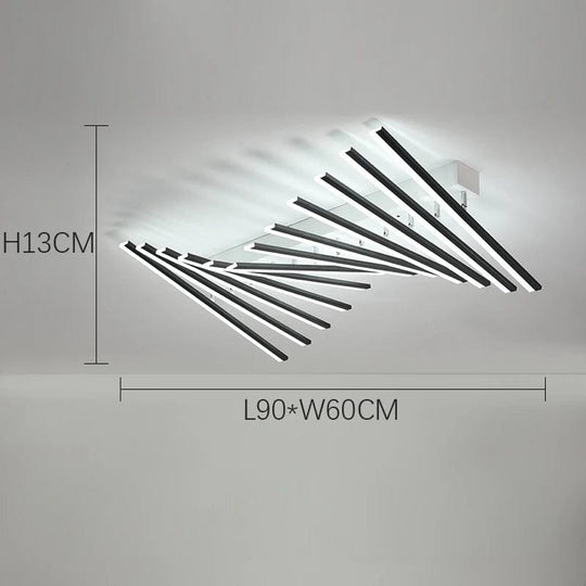 Innovative Elegance: Keyboard-Inspired LED Ceiling Lights - Nordic Designer Fixture for Modern Living Spaces