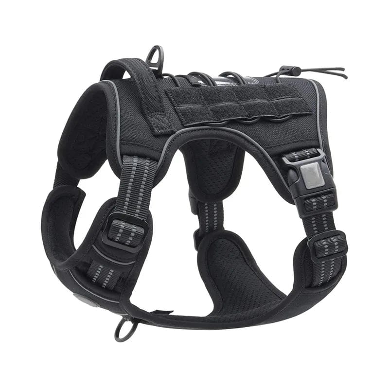 Adjustable Tactical Pet Vest Harness for Medium and Large Dogs