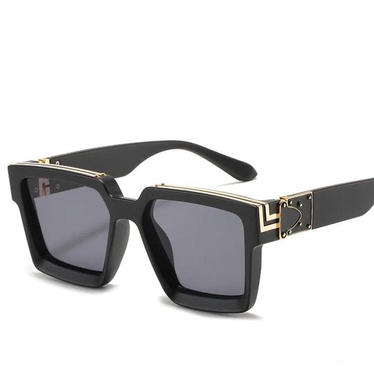 High-Quality Luxury Oversized Square Sunglasses for Women: Trendy Millionaire Designer Brands also for Men