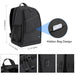 Portable Camera Bag - Waterproof, Scratch-proof Dual Shoulder Backpack