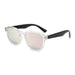 Trendy UV400 Women's Sunglasses with Square Transparent Frames