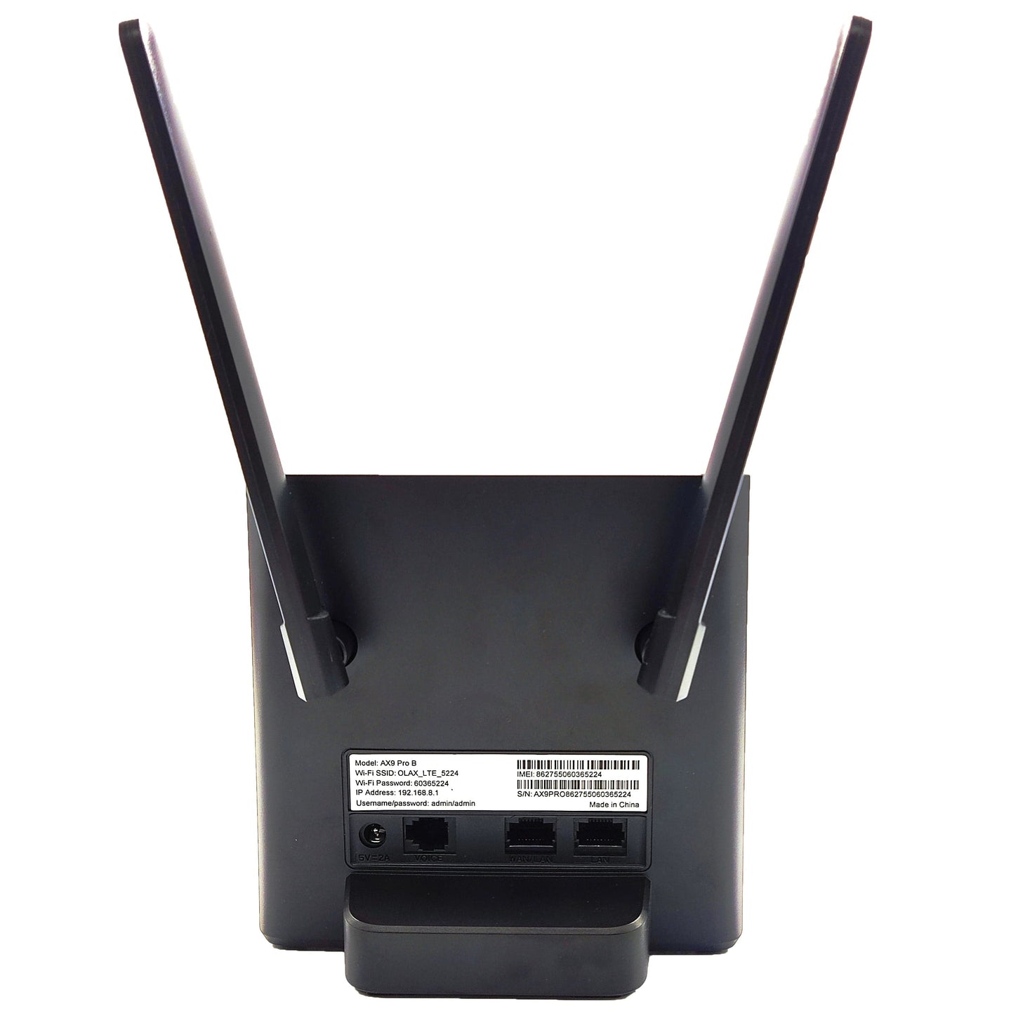 OLAX AX9 Pro 300Mbps Wi-Fi Detachable Antenna Cat4 Wireless Hotspot Modem Unlocked 4G LTE Router