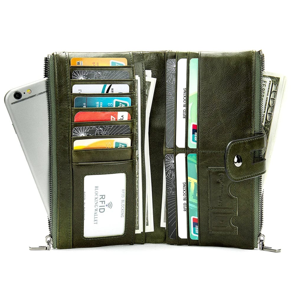 Fashion Fusion: Marrant Women's Wallet 8560 – Where Style Meets Anti-RFID Functionality