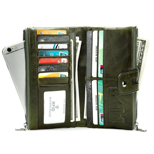 Fashion Fusion: Marrant Women's Wallet 8560 – Where Style Meets Anti-RFID Functionality