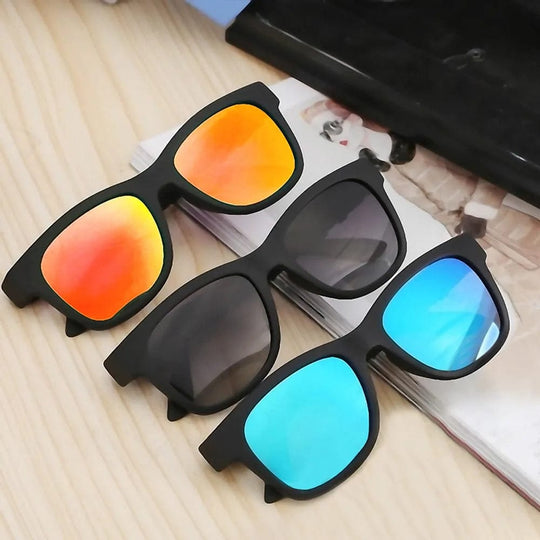 Bluetooth V5.0 Sunglasses: Wireless Bone Conduction Headphones