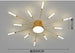 Lighting Elegance: New Arrival Smart Fireworks Chandelier - Round Spiral LED Ceiling Light for a Modern Touch