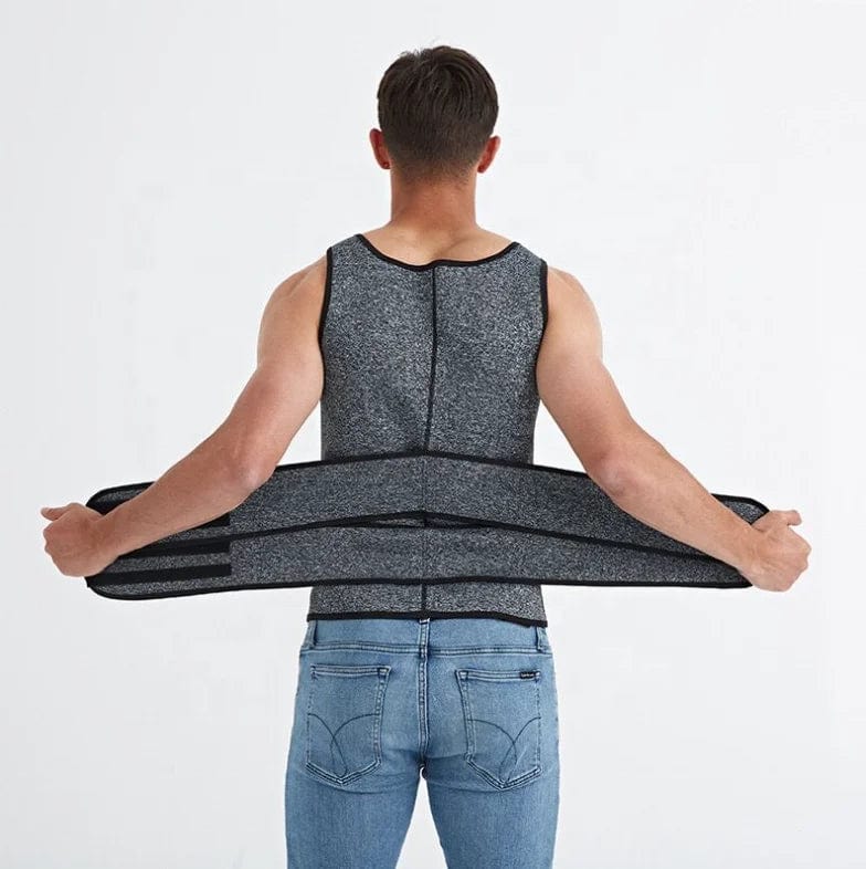 Men's Sauna Sweat Vest for Effective Weight Loss and Fat Burn - Sweat, Slim, Achieve