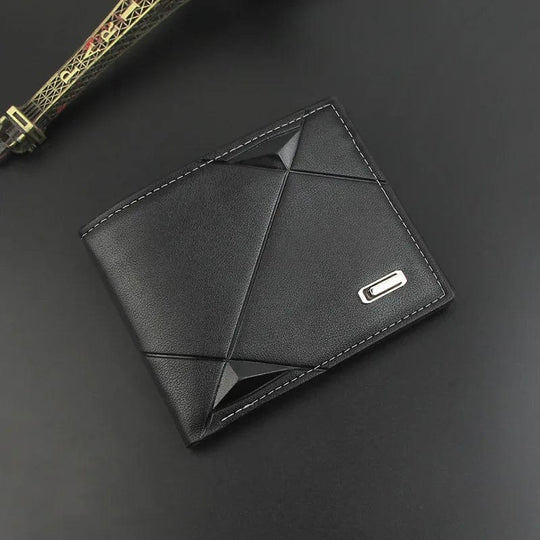 Modern Utility: Stylish ID Card Leather Wallet for Men by LIOU - A Popular Accessory