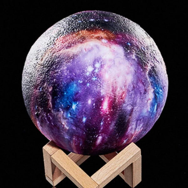 Galactic Elegance: USB Rechargeable Galaxy Lamp - A Stunning Addition to Any Room