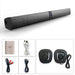 BS-36 V5.0: 20W Multi-Function 3D Stereo Surround Hifi Subwoofer Soundbar Wireless Speaker