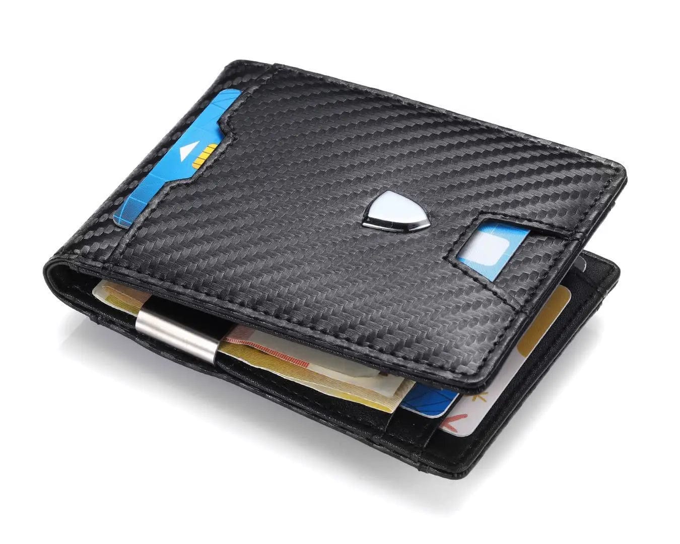 Promote with Purpose: Business Leather Wallet with RFID Block - The Gift of Security and Style.