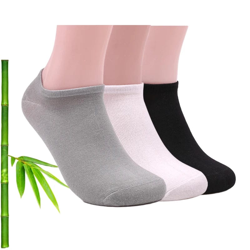 Summer Essentials: No-Show Low-Cut Bamboo Charcoal Socks – Style Meets Affordability