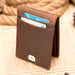 Streamlined Sophistication: Slim Bifold Men's Wallet by Marrant with Money Clip and Card Holder