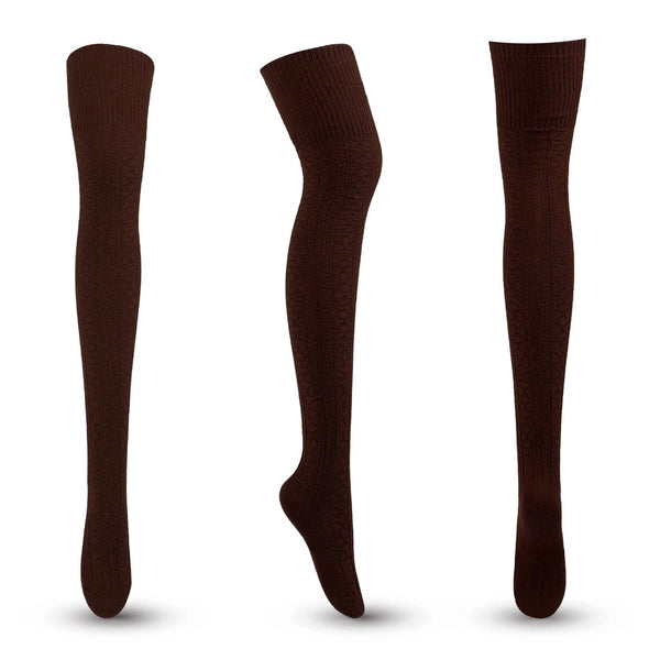 Sassy and Stylish: Fashion Meets Comfort with Our Women's Over-The-Knee Socks