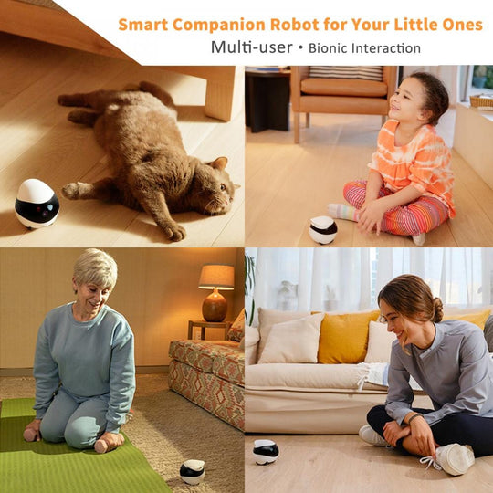 Embrace the Future of Pet Companionship with Ebo SE: Interactive Robot for Cats, Children, and the Elderly"