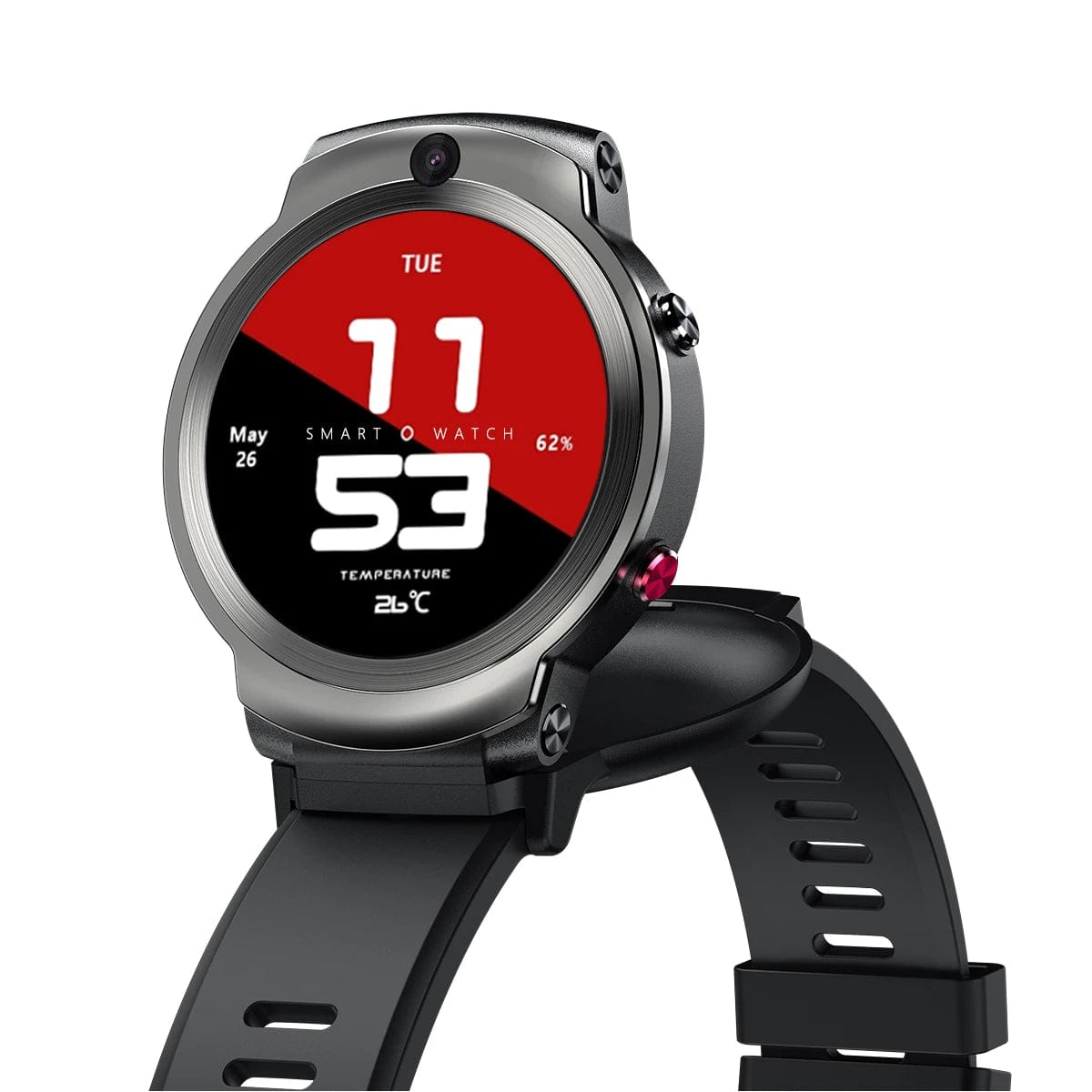 Fashion Meets Function: The DM28 Health Wrist Bracelet - 4G Android Smartwatch with WiFi, GPS, and More