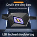 Edgy and Waterproof: Devils Eye Backpack for Riders - Crelander Black Knight Fashion Revolution