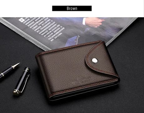Functional Luxury: Williampolo Wallets Men's Genuine Leather Money Clamp Wallet