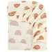 Bamboo Cotton Crib-Sized Fitted Sheet: Baby Bedding with Bag