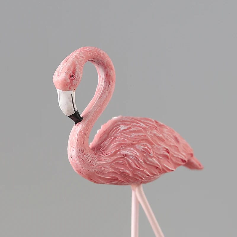 Nordic Flair: Elevate Your Space with Ins Style Resin Flamingo Decor for Family Bliss